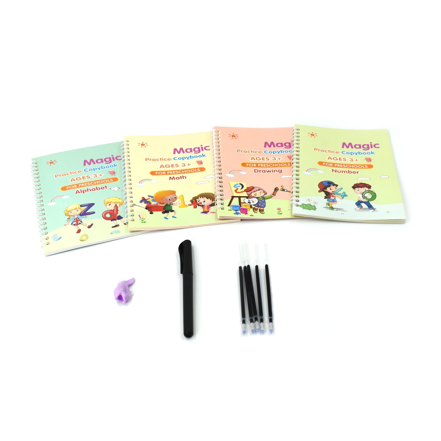 8075A 4 PC MAGIC COPYBOOK WIDELY USED BY KIDS, CHILDREN’S AND EVEN ADULTS ALSO TO WRITE DOWN IMPORTANT THINGS OVER IT WHILE EMERGENCIES ETC. DeoDap 8075A 4 PC MAGIC COPYBOOK WIDELY USED BY KIDS, CHILDREN’S AND EVEN ADULTS ALSO TO WRITE DOWN IMPORTANT THINGS OVER IT WHILE EMERGENCIES ETC. DeoDap